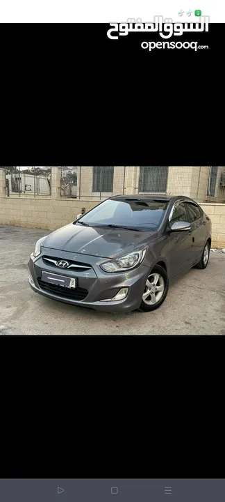 Hyundai accent 2014  4 غيار
