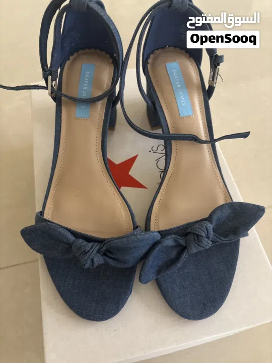 Draper James Denim Sandals