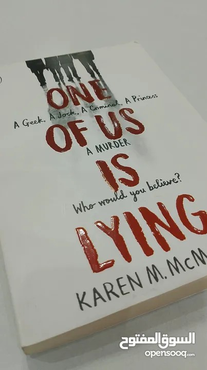 One of us is lying by Karen M.Mcanus