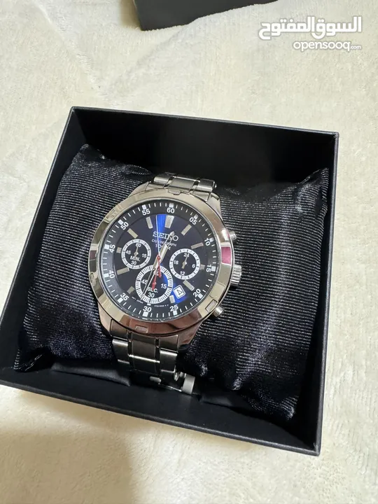 ساعتين seiko و polo بحالة الجديد