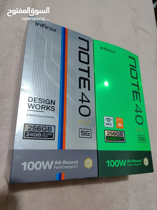 مستعمل اخو الجديد Not 40 pro plas 5G رام 24 جيجا 256 أغراضة والكرتونه الأصلية متوفر توصيل