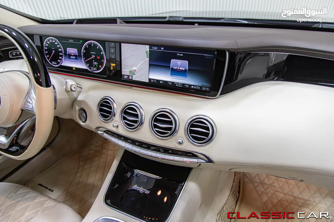 Mercedes S500 Coupe 2015 4matic   السيارة وارد الشركة و قطعت مسافة 20,000 كم فقط