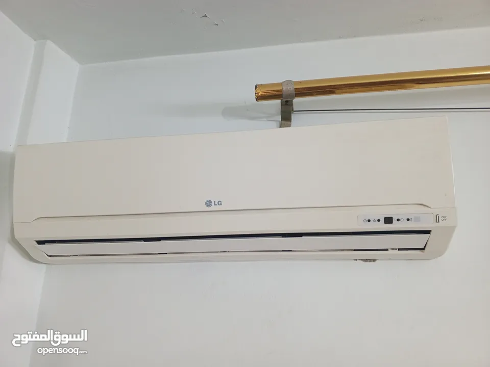 مكيف نوع LG 1 طن اقتصادي  عادي استخدام بسيط بحاله ممتازه بسعر مميز