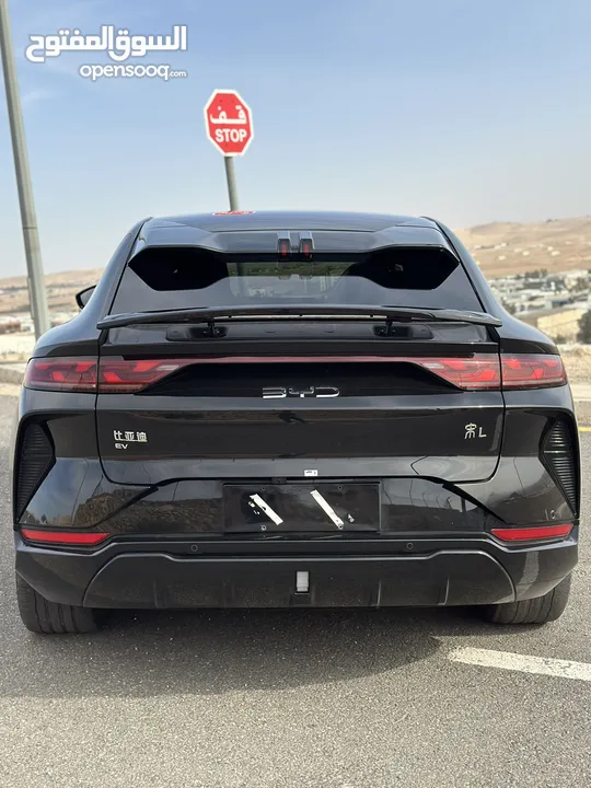 BYD SONG L 2023 مستعمل بحالة الوكالة فحص كامل داخليه مميزه باللون الجملي