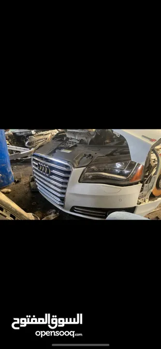 (قطع اودي، قطع بورش، قطع سيات، قطع فولكس واجن، قطع شكودا) ( جديدة / مستعملة ) اليارا لقطع السيارات