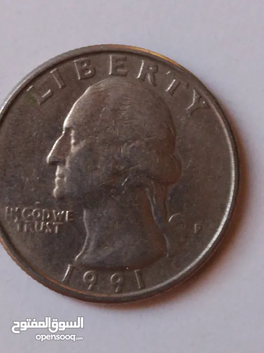 3قطع QUARTER DOLLAR