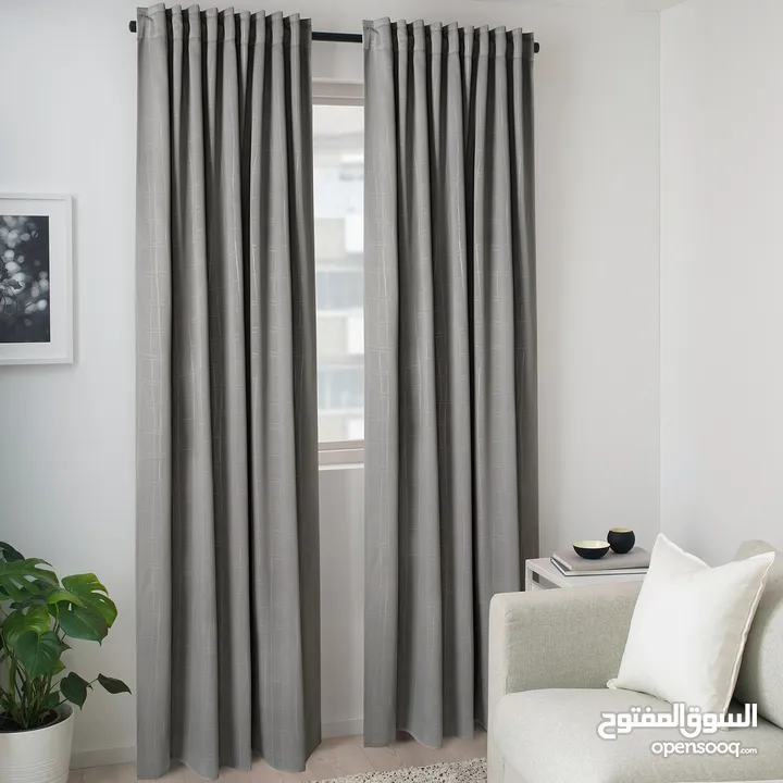 Curtains Blue & Grey Sets