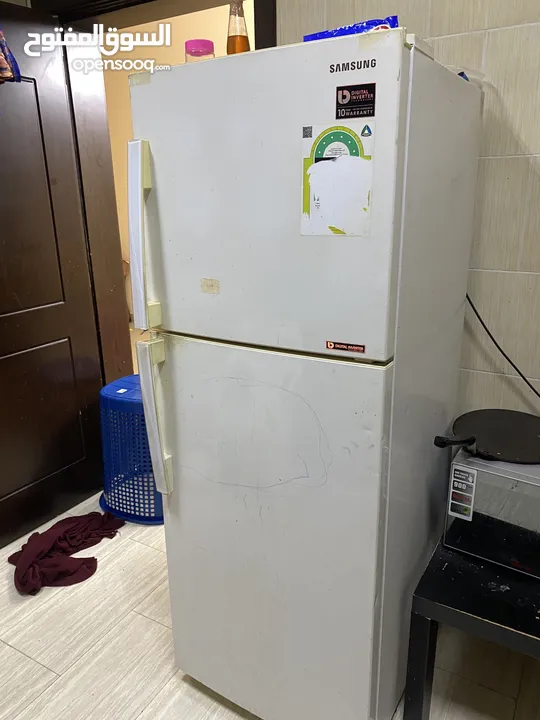 Samsung double door refrigerator good working condition