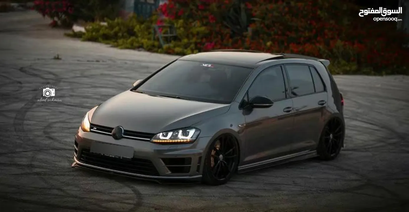 Golf R 4X4 ستيج 2 معدلي 2021  تحكم إستبرق درم معدل   اكبر شاشة مزقان تحكم لمس