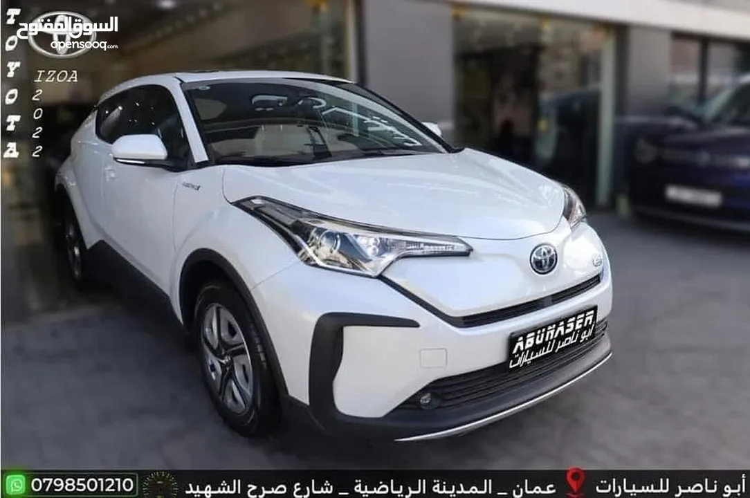 2022 TOYOTA IZOA CHR EV.