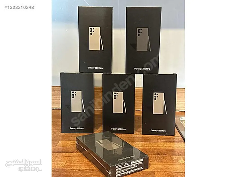سامسونج S24 ألترا (1TB/512GB/256GB) كفالة الوكيل BMS لمدة عام فل بكج الشراكة  بسعر مميز
