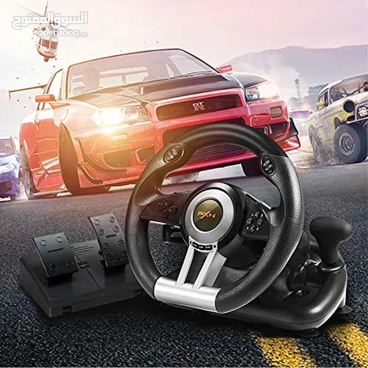 PXN V3II PC Gaming Steering Wheel ستيرنغ عجل قيادة