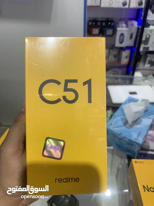 Realme C51 256gb 6gb ram Black