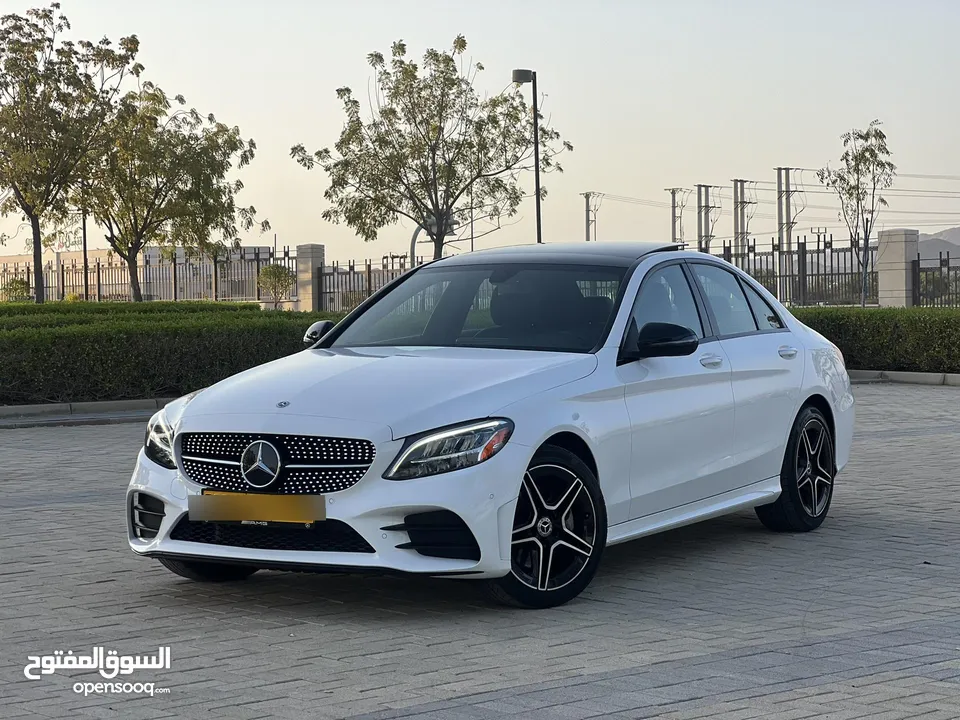 مرسديس C300 كلين بدون حوادث صبغ وكالة