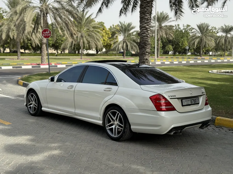 MERCEDES S500L 2012 مرسيدس خليجي بحالة ممتازه لارج vip كراسي خلفيه