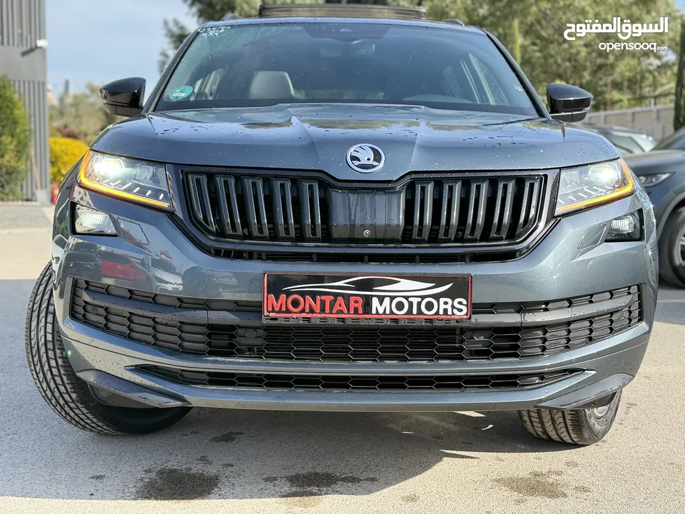 سكودا كودياك Sport line ترخيص 2020 محرك 2000 ديزل جير أوتوماتيك 190 حصان