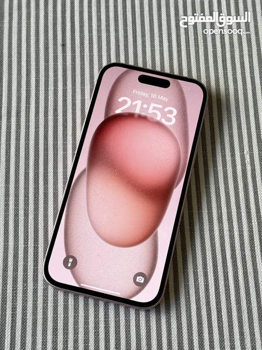 iPhone 15 pink 128GB used  89% b
