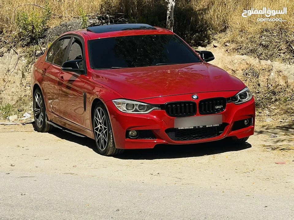Bmw 320i 2013  بي ام دبليو 320 عليها كت ام 3
