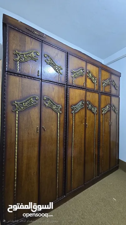 خزن بحاله جيده جدا   جرار غاز 3 خزانه مطبخ تعليق
