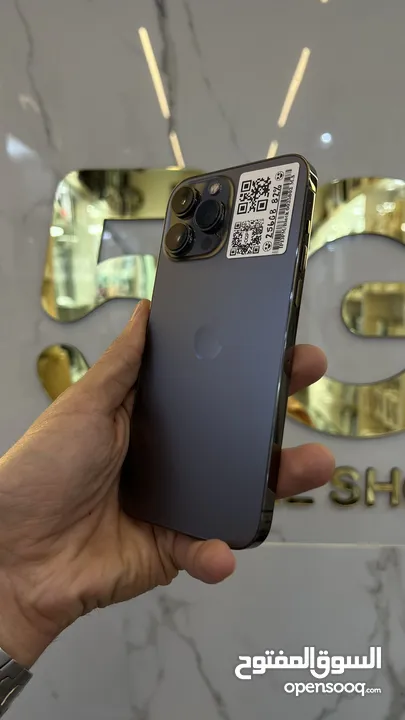 iPhone 13 Promax 256GB / Battery : 82% مستعمل بحالة الوكالة