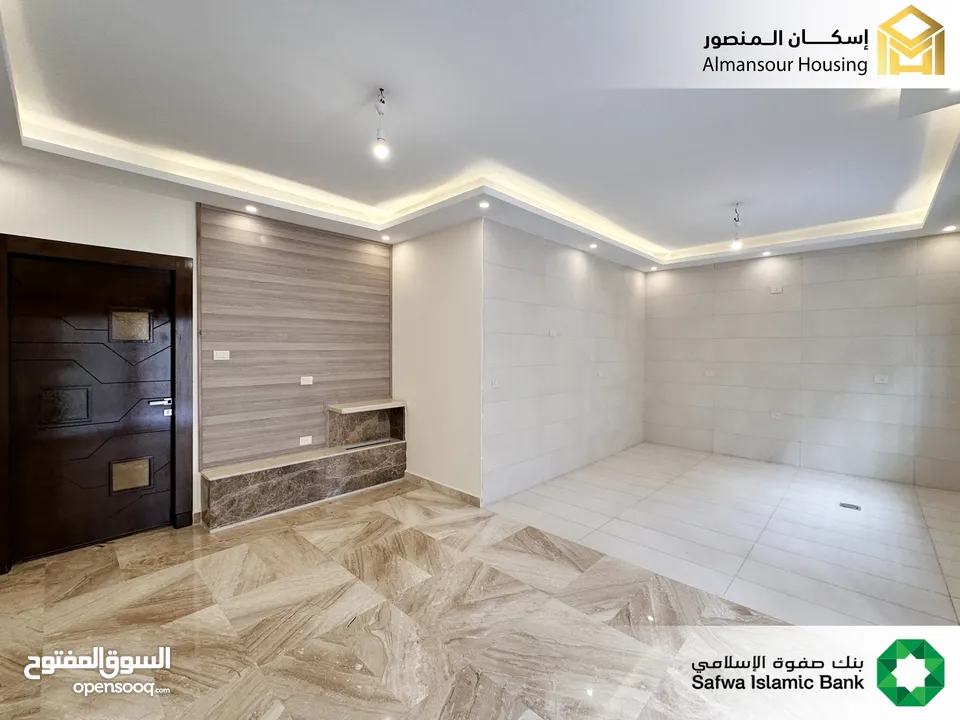 شقة 150 م2 فاخرة للبيع في طريق المطار / مشروع التلة 4 (إسكان المنصور)