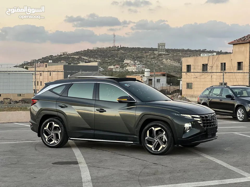 هونداي توسان/2023  HTRAC فل الفل فتحة سقف بانوراما  4x4 ///240Hp   ( Haybrid) 1600cc