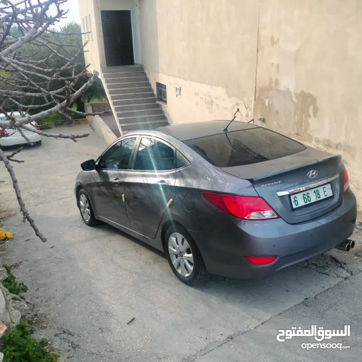 اكسنت 2016 بالرخصه فل الفل بدون فتحه فقط  دهان شركه فحص نخب