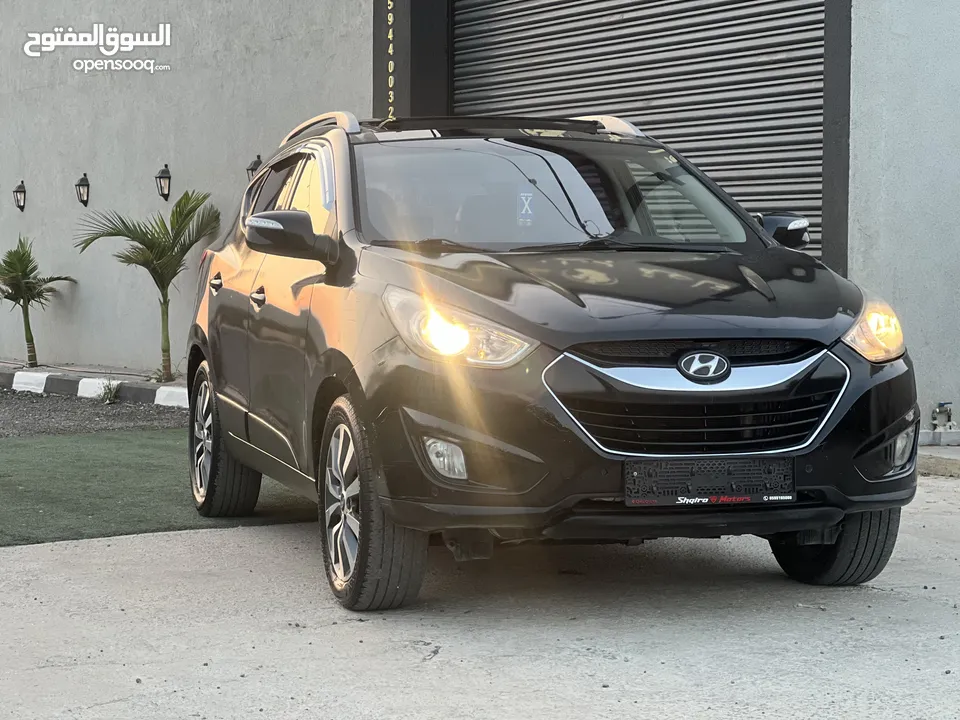 هونداي توسان 2013 مطور 2000 ديزل جير اتوماتيك فل الفل اضافات بنوراماااااا بسعررررر 59500 كاش فقط
