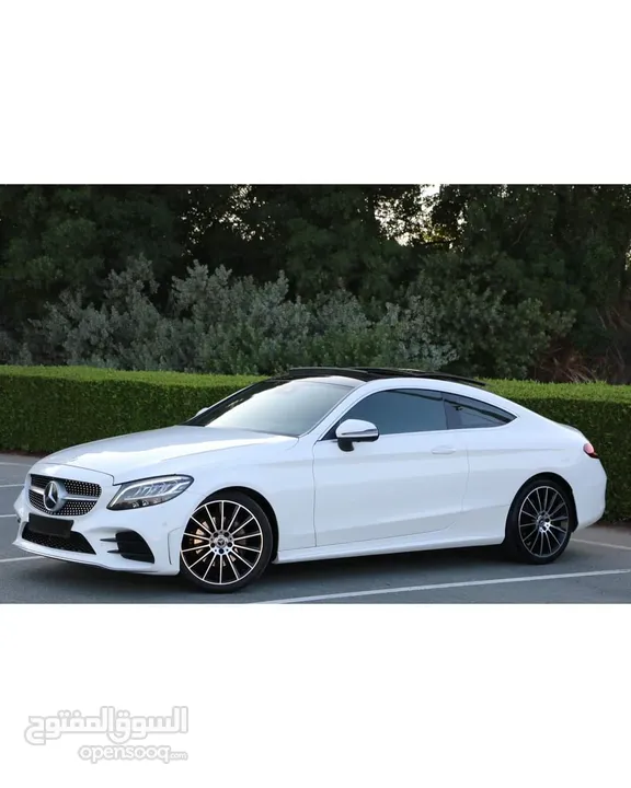 مرسيدس بنز اي ام جي  C200 كوبي خليجي 2019 تشييكات الوكالة Mercedes Benz AMG C200 COUPE 2019