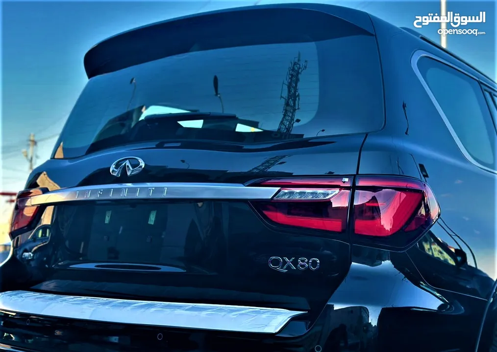 انفينيتي QX80 اعلى صنف موديل 2023 عداد صفر وارد وكفالة الشركة