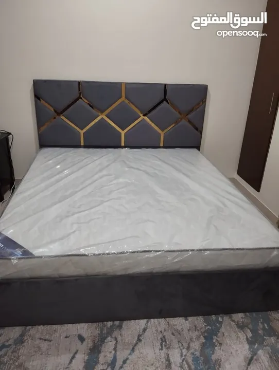 brand new bed with mattress available