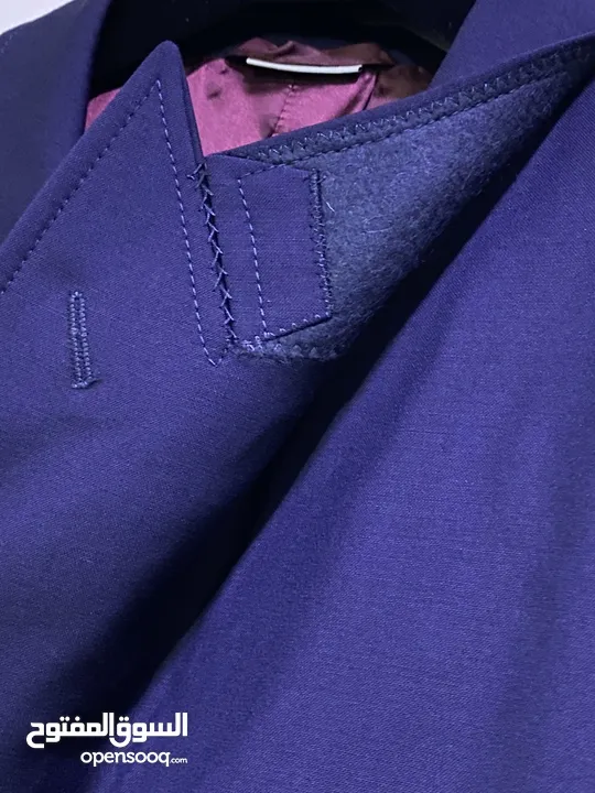 GUCCI Size 50 Uniform Navy Blue Double Breasted Blazer Gold Buttons Men’s Wool
