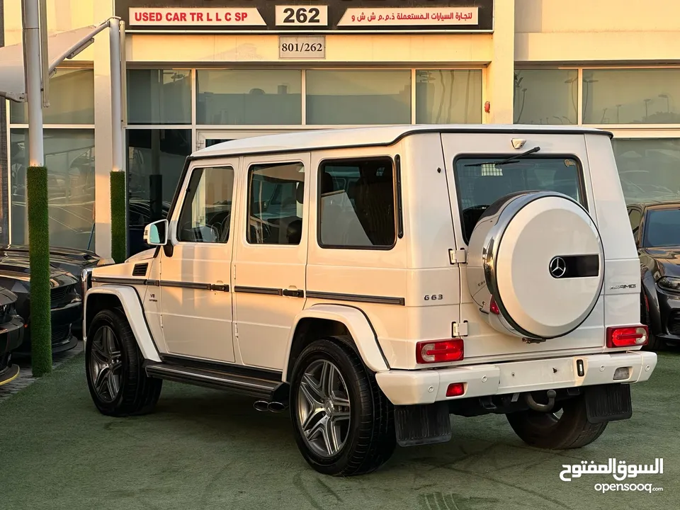 MERCEDES BENZ AMG G63 GCC 2014 EDITION  Original paint zero accidents Full option full carbon fiber