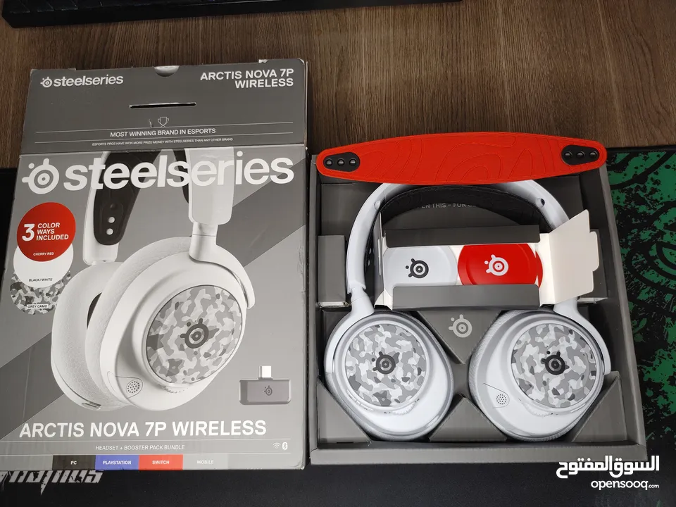 مجموعة سماعات ستيل سيريس نوفا 7 وايرلس SteelSeries Arctis Nova 7 Wireless و سوني H9