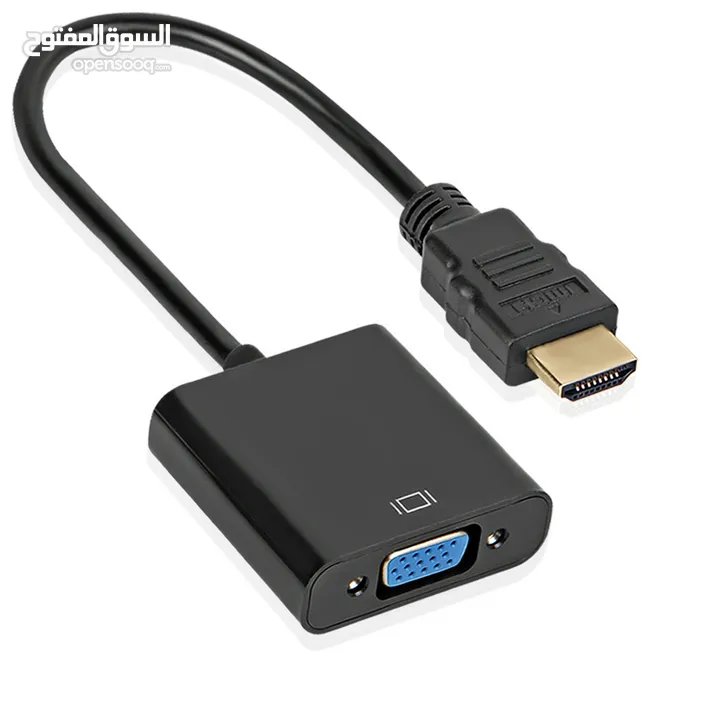 HDMI to VGA Adapter للكمبيوتر