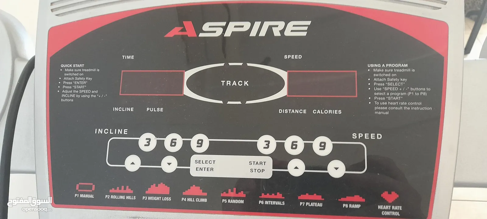 York Fitness Aspire Treadmill 51093 With Incline Function