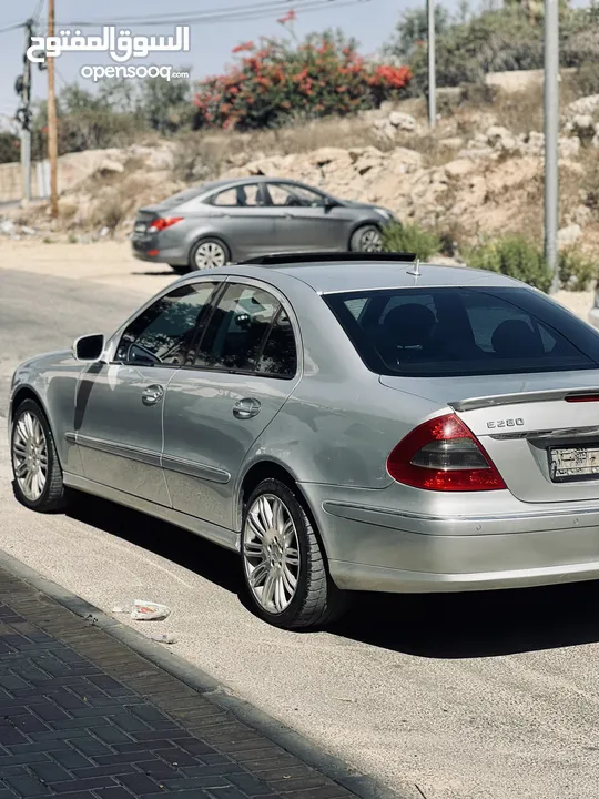 مرسيدس211 V6 E280 فل الفل اضافات مطور 3000سولار 6 سلندر فحص شركه نخب النخب  حساس امامي خلفي