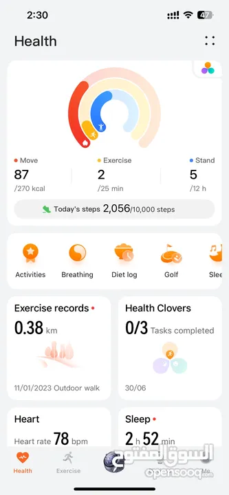 ساعة هواوي سمارت الذكية وكالة Huawei honor magic watch 2 للبيع