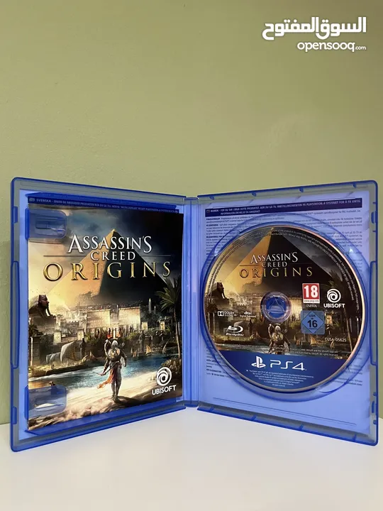 للجادين فقط – لعبة Assassin’s Creed Origins الأصلية بحالة ممتازة وتجربة مليئة بالتاريخ والأكشن!