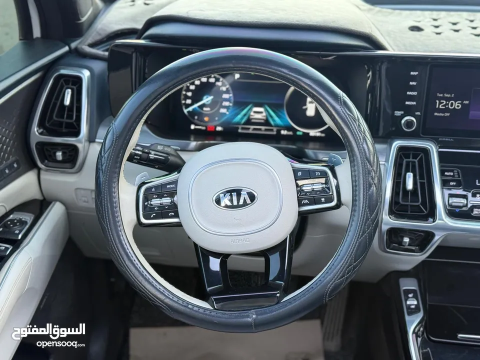 كيا سيرنتو هايبرد 2021 فل الفل تحفه بسعر حرق 165000 ألف نقدا البدل وارد منبدل
