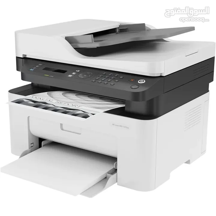 طابعة اتش بي خيار مثاالي للمكاتب الصغيرة والمتوسطة طباعه ليزر HP MFP 137fnw LaserJet