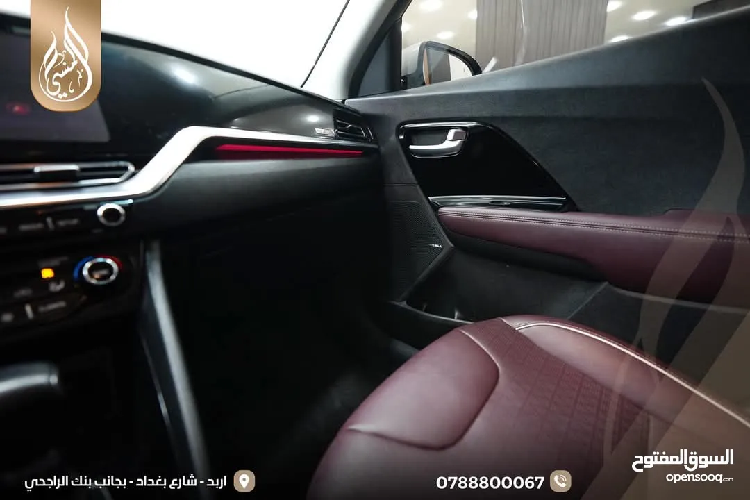 كيا نيرو 2022 تورينج فل كامل اعلى صنف بدون فتحه فحص كامل بدون ملاحظات وارد كوري جمرك جديد