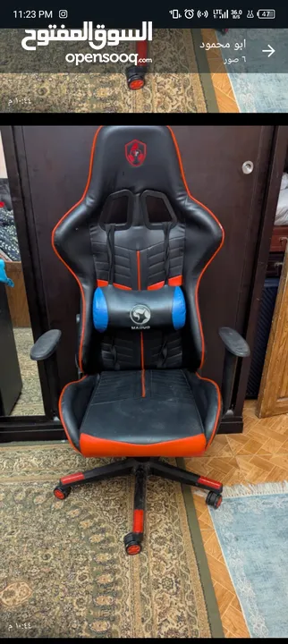 Gaming chair بتحمل وزن 150كيلو   الكرسي وكالة .  .  .  .  .  .  .  .  .  .  .  .  .  .  .  .