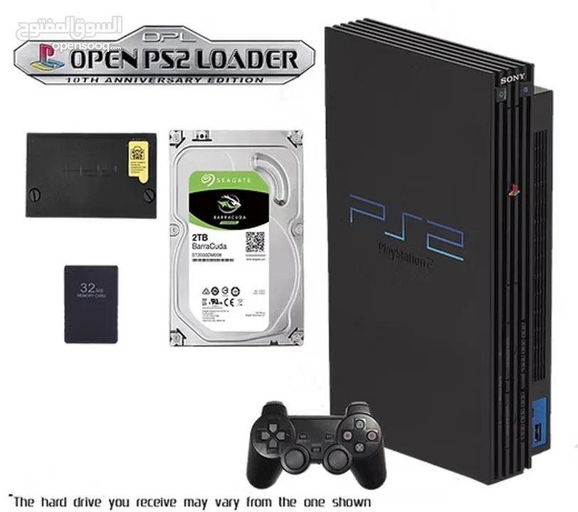 أجهزة بلايستيشن تو معدلة عالفلاشة فل ألعاب مجانية بتشغل أي لعبة  Playstation 2- لا حاجة للسيديات