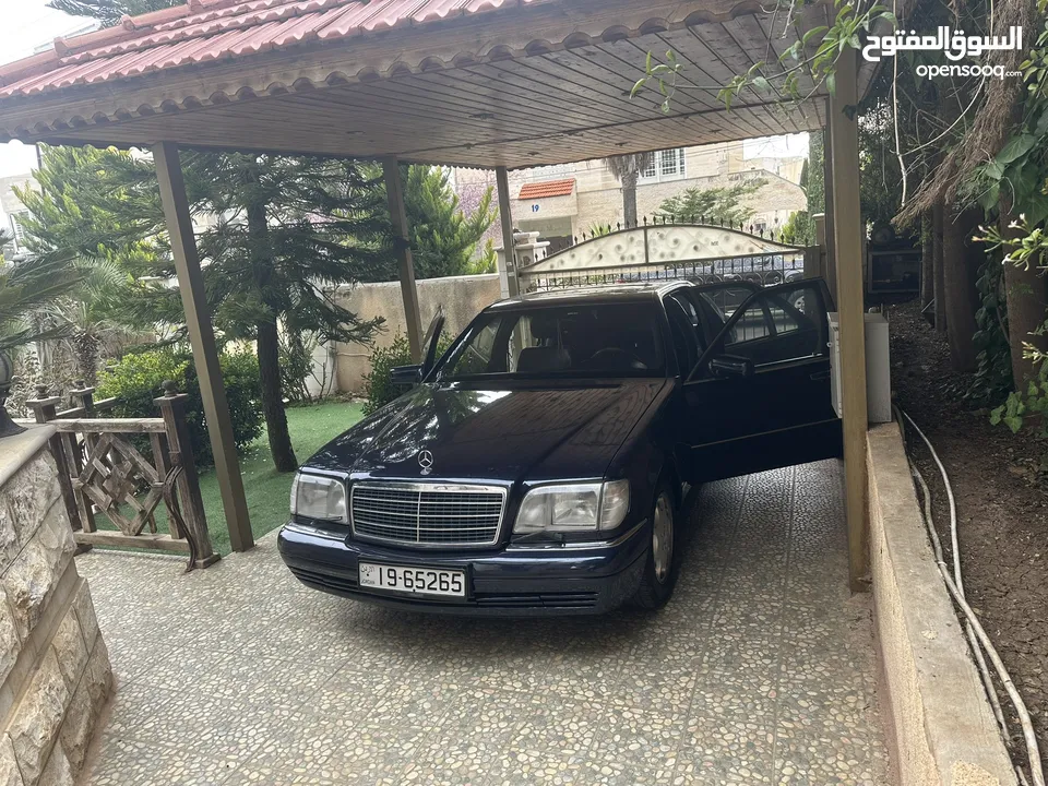 مرسيدس شبح S320 1995 للبيع مع رقم