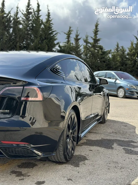 Tesla model 3  premium long range dual  motor 2021 auto score 85  تسلا موديل 3 دويل موتر لونج رينج