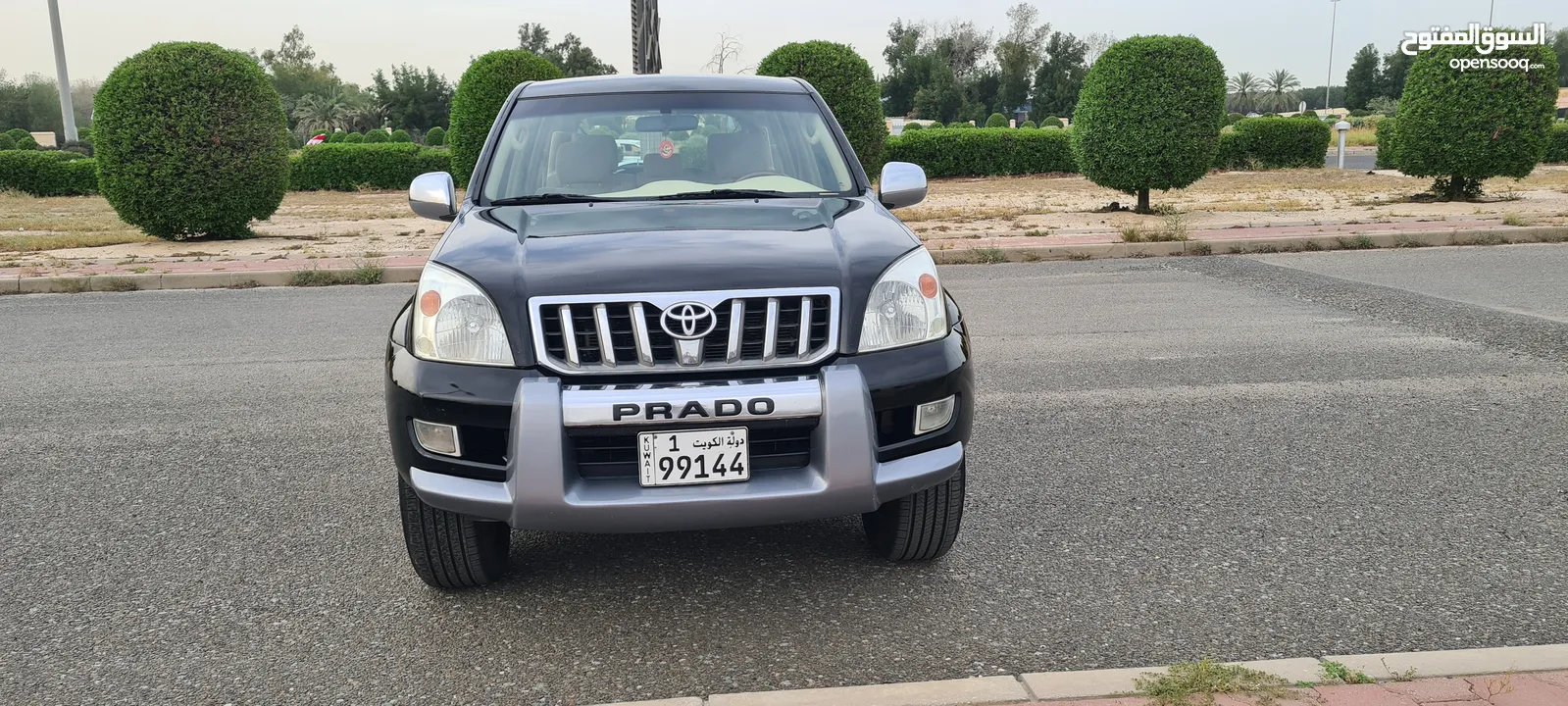 Urgent Sell Because of Leaving Kuwait... Good Condition Prado 2003 Black Color