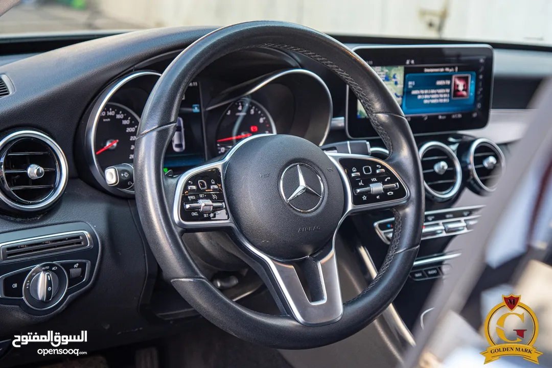Mercedes C200 2019 Mild hybrid   يمكن التمويل بالتعاون مع المؤسسات المعتمدة لدى المعرض