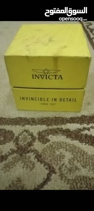 invicta wach gold with green