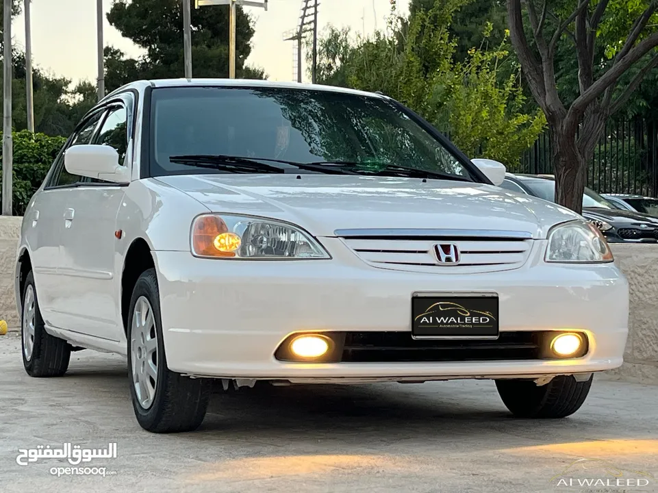 هونــدا سيفيـــك بنــزيـن اصلـــي 2003 مميـــزة جـــداً للبيـــع بسعـــر مغــري كـاش او اقســـاط